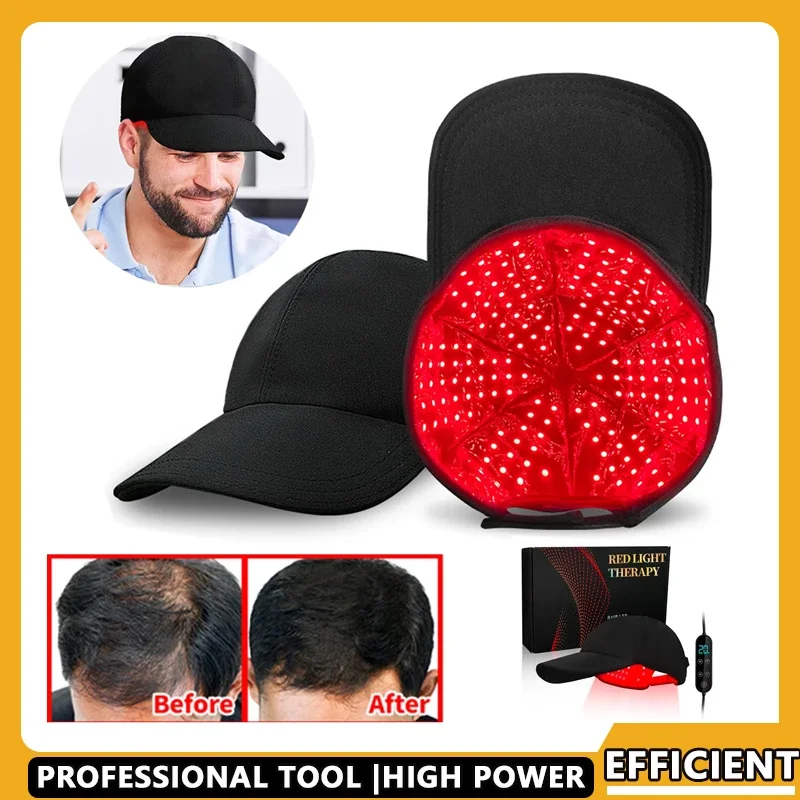 

Red Light Therapy Device Hat Near Infrared 180LED Treatment Helmet for Hair Growth Cap Prevant Loss Head Relaxation Relief Scalp