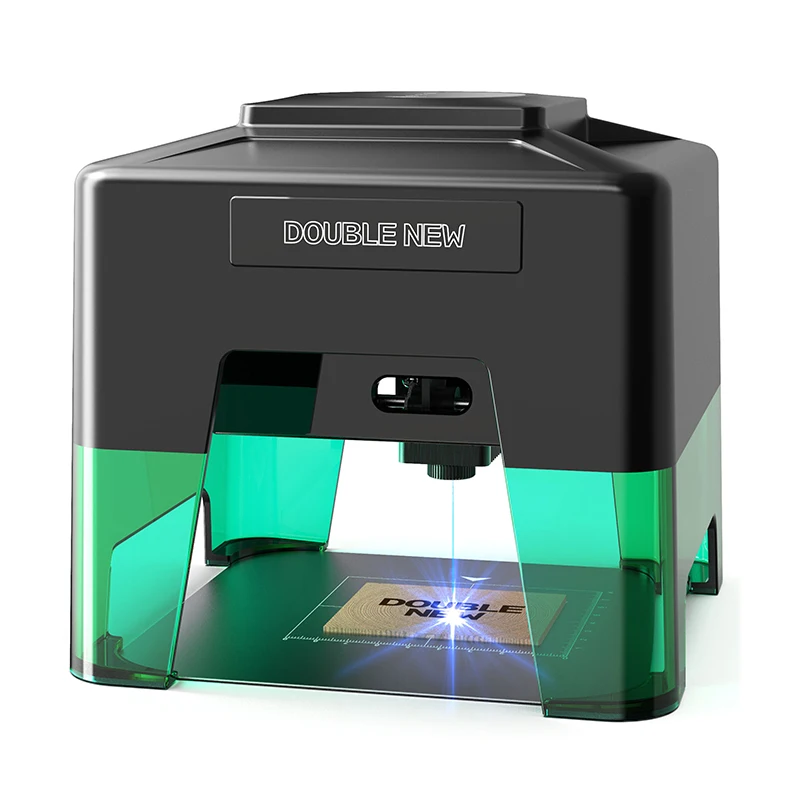 

NEW Portable Aluminum Alloy Pet Tag Laser Engraver XN001 Bluetooth Type-C CNC Engraving Machine DIY Carving Wood Glasses