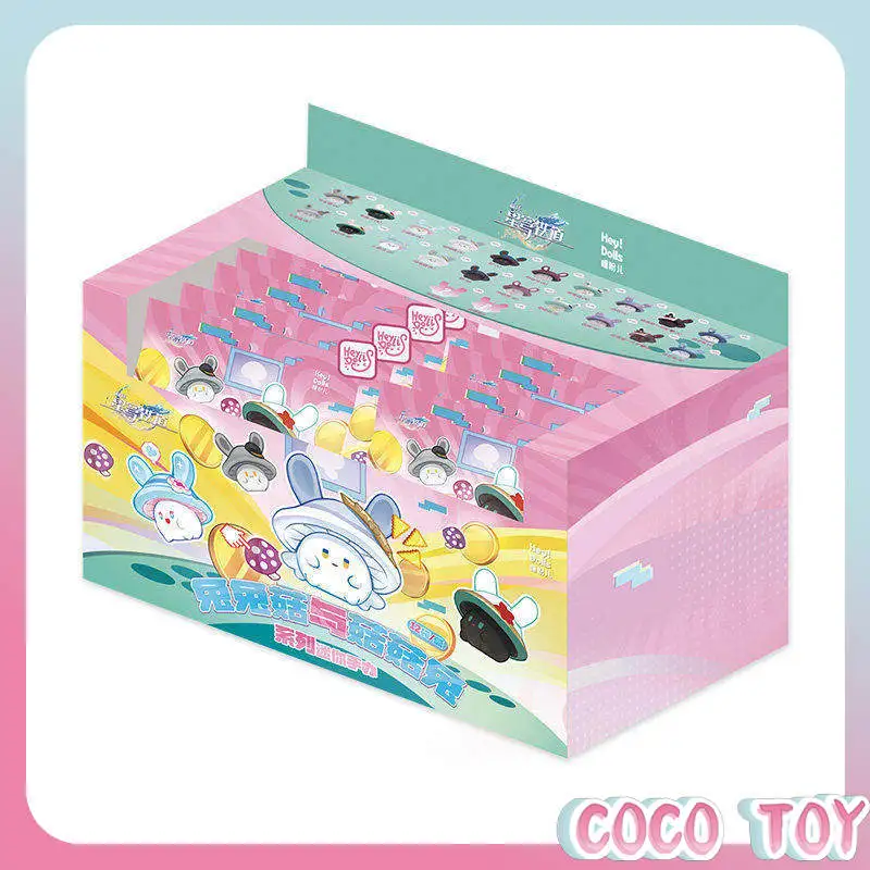 

Официальная серия miHoYo AND Suplay Honkai Star Rail: мини-плюшевые фигурки-грибы-кролики в слепых пакетах, милые аниме-подарки для коллекционирования