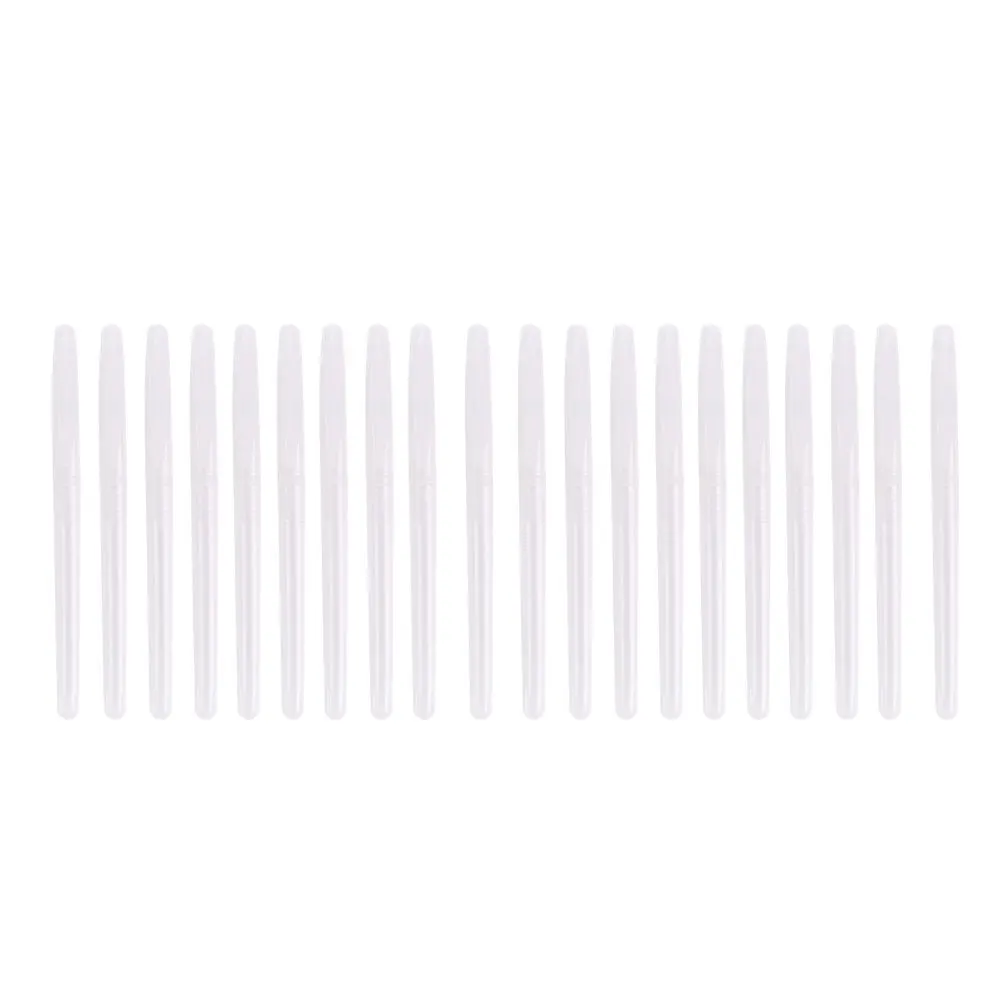 

50 Pcs Pen Water Soluble Holders for Pens Pp Transparent Barrels Empty Cover Plastic Shells