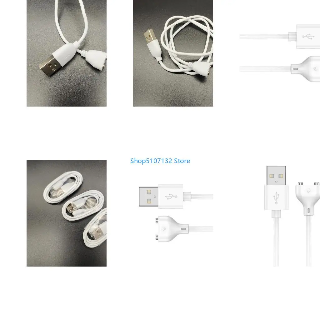 87HD Resilient USB Power Cable For Magnetic Electronics Gadgets 80cm