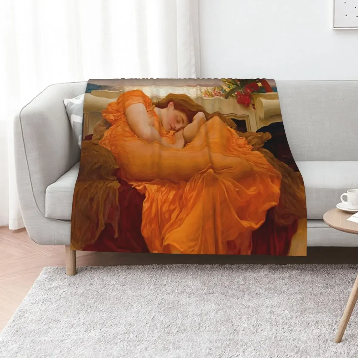 Flaming June Throw … - image