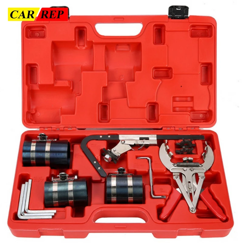 

Piston Ring Compressor Tool Car Engine Piston Ring Installer Removal Kit Piston Ring Installer Removal Kit Car Repair Tool