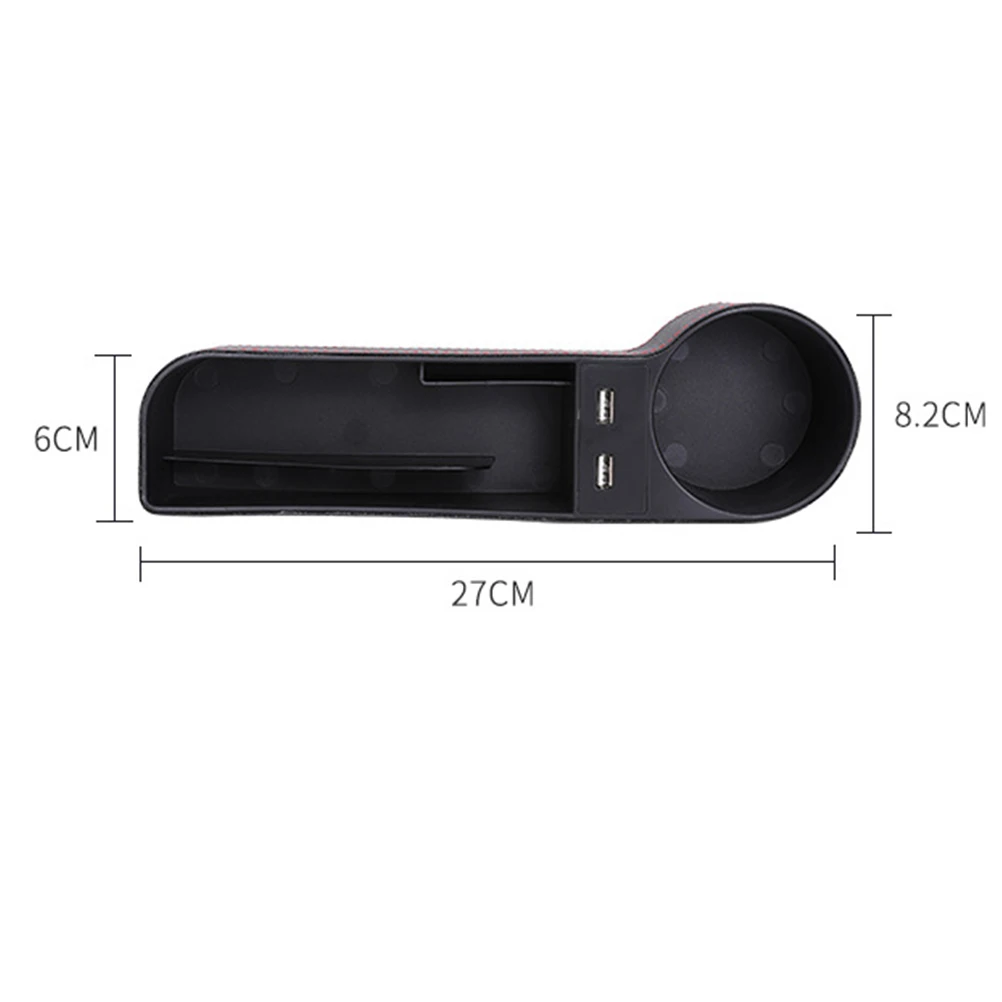 

Premium Car Seat Gap Storage Box Organizer For Navigator Recorder Gps Smartphone Console Filler Prevents Items Dropping