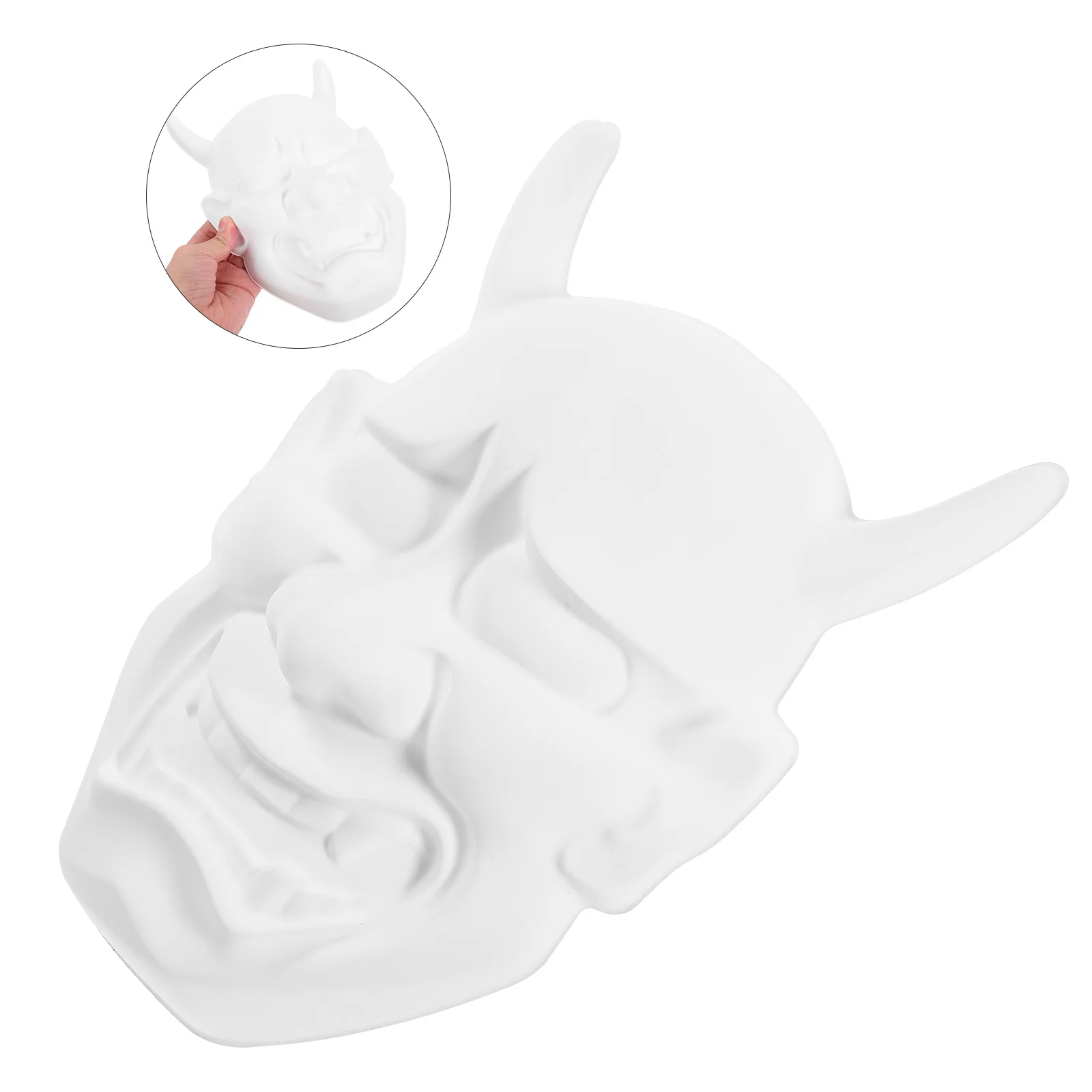 

4 Pcs Halloween Mask Bridegroom Include Pvc DIY Masks to Decorate for Kids