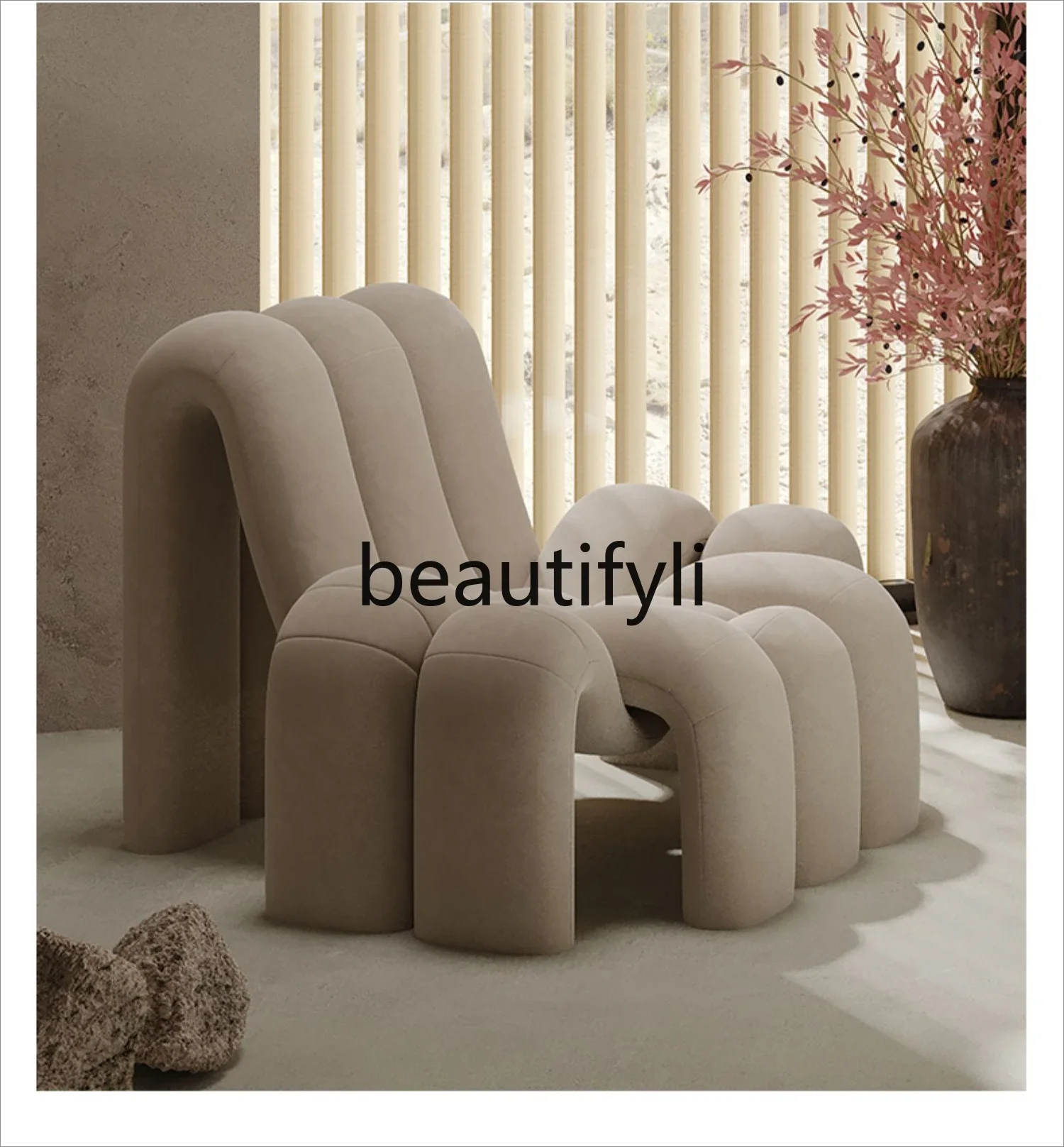 

Single leisure chair living room bedroom designer creative bionic spider recliner special-shaped sofa chair