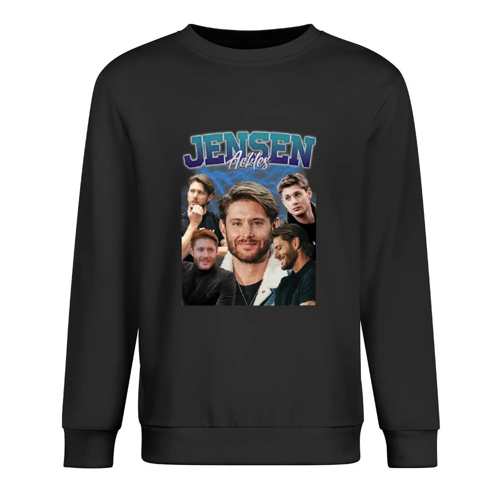 

Jensen Ackles Retro Style Pullover male clothes men clothing korean autumn clothes winter clothes sports sweatshirt man