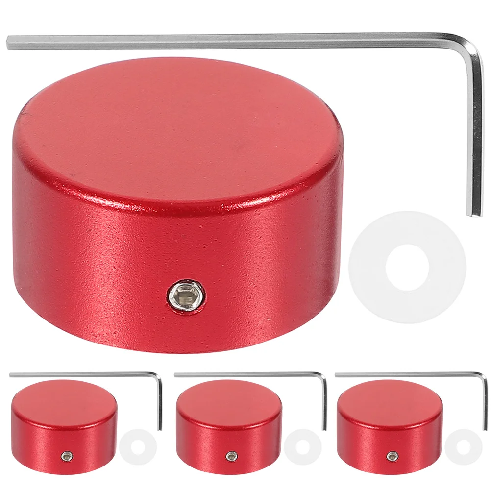

1Set Guitar Effect Pedal Caps Metal Footswitch Topper Strong Protection for Effects Pedals Reusable Lightweight Easy Install
