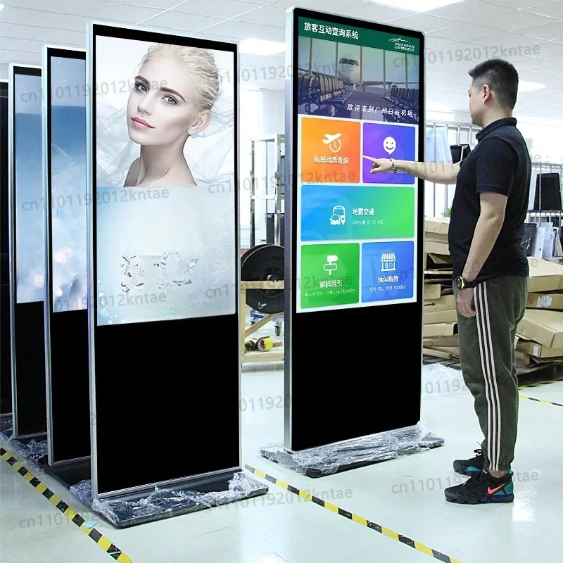 Lcd Advertising Players Wifi Screen Kiosk Monitor Touch Screen Digital Signage and Dislays CMS Software