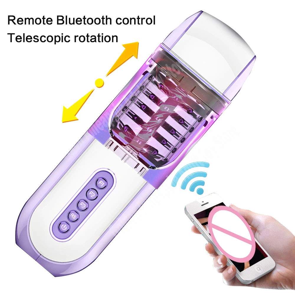 Bluetooth Intelligent Male Masturbator Cup Automatic Interactive Sucking Sex Machine for Men Vagina Rotation Masturbation Cup