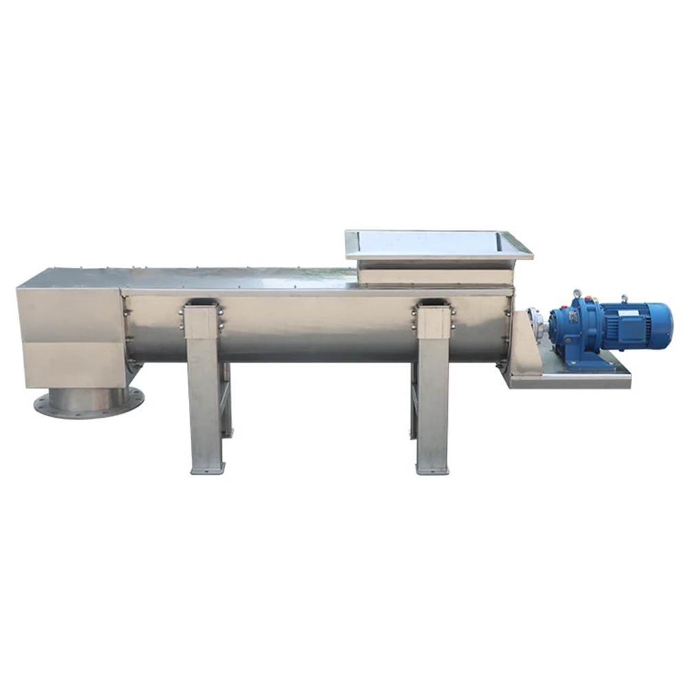 Изготовленный на заказ винтовой конвейер без вала из нержавеющей стали с герметичной работой, защитой от защемления и низким обслуживанием для промышленного применения