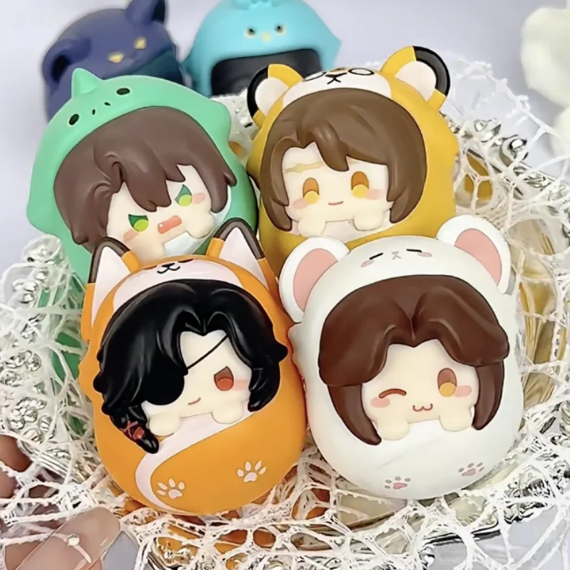 

Hot Tian Guan Ci Fu Xie Lian Hua Cheng Cute Pet Rolling Machine Series Blind Box Kawaii Colors Mysterious Surprise Anime Periphe