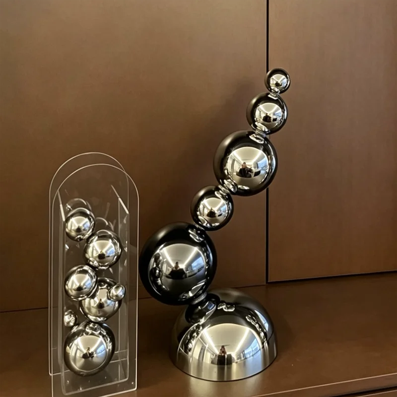 Thick 0.6/1/1.2/1.5/2mm Dia 16/19/25/28/32/38/42/48/50mm-300mm 304 Stainless Steel Ball Polishing Mirror Hollow Decorative Ball