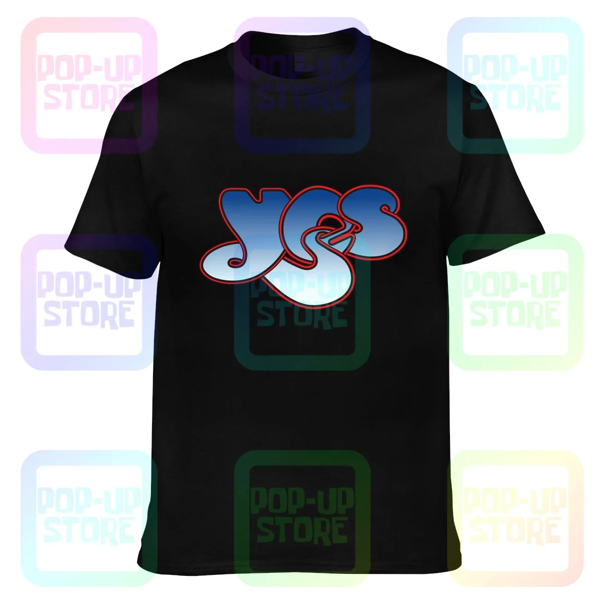 Yes Rock Band Logo T-shirt Tee Shirt Vtg Design Vintage Hot Deals