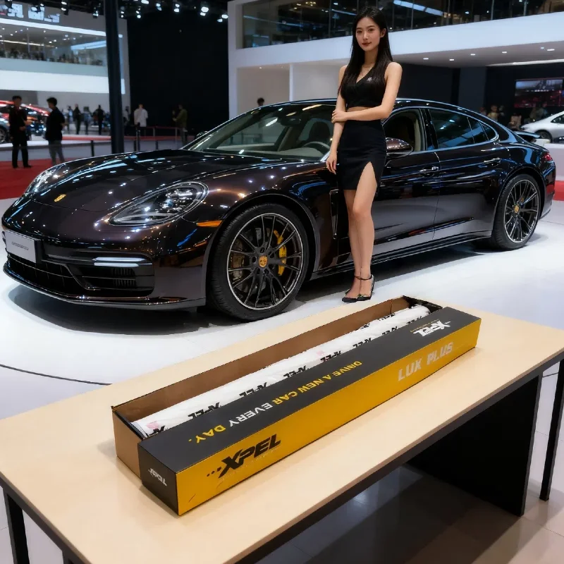 

XPEL автомобильная защитная пленка для краски ТПУ PPF 7,5 мил глянцевая прозрачность самовосстанавливающаяся гидрофобная высокая термостойкость