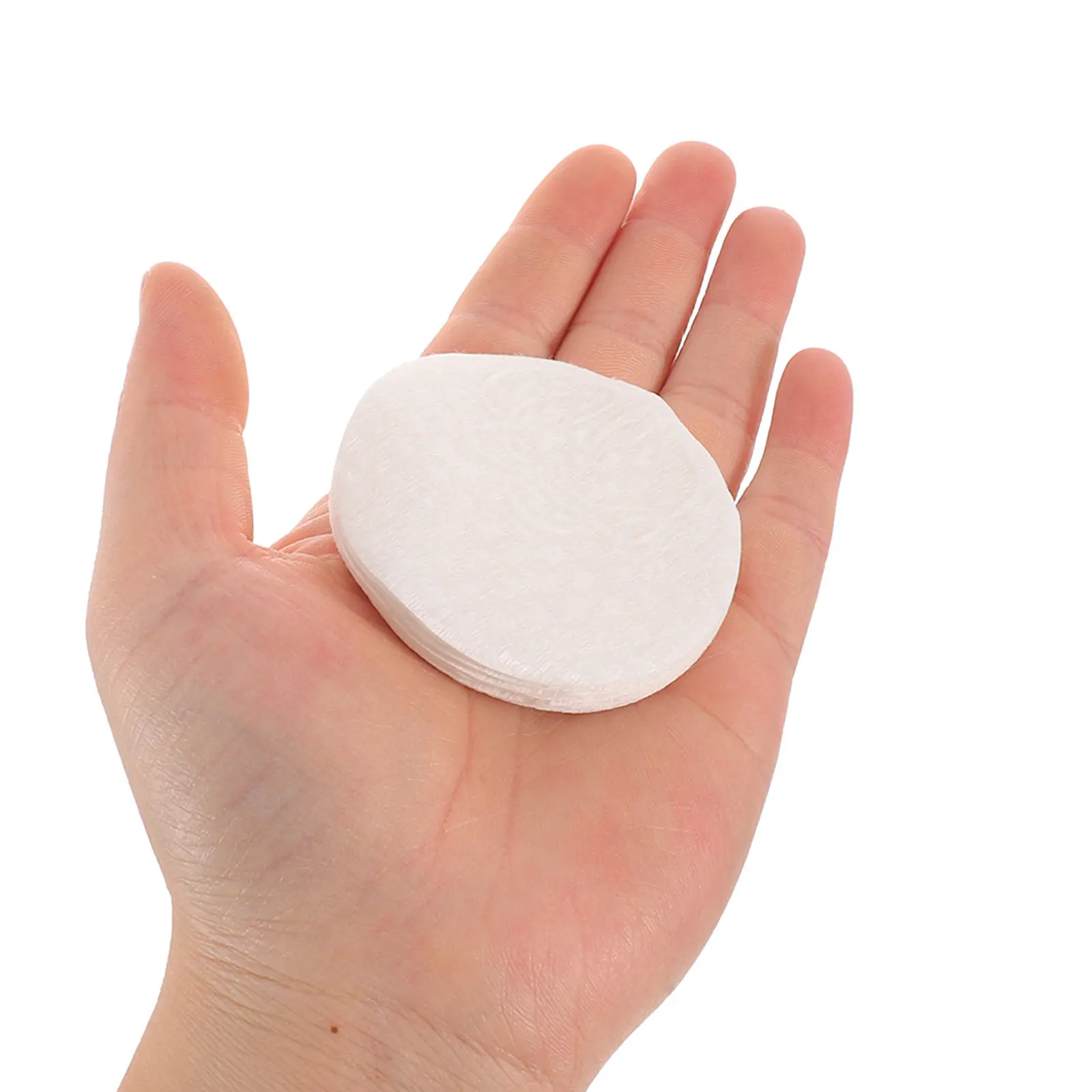 1200Pcs Non Woven Cotton Pads Makeup Remover Dual Use Sensitive Skin Facial Cleansing Pads Soft Round Wet Dry Face Cleaning Pad