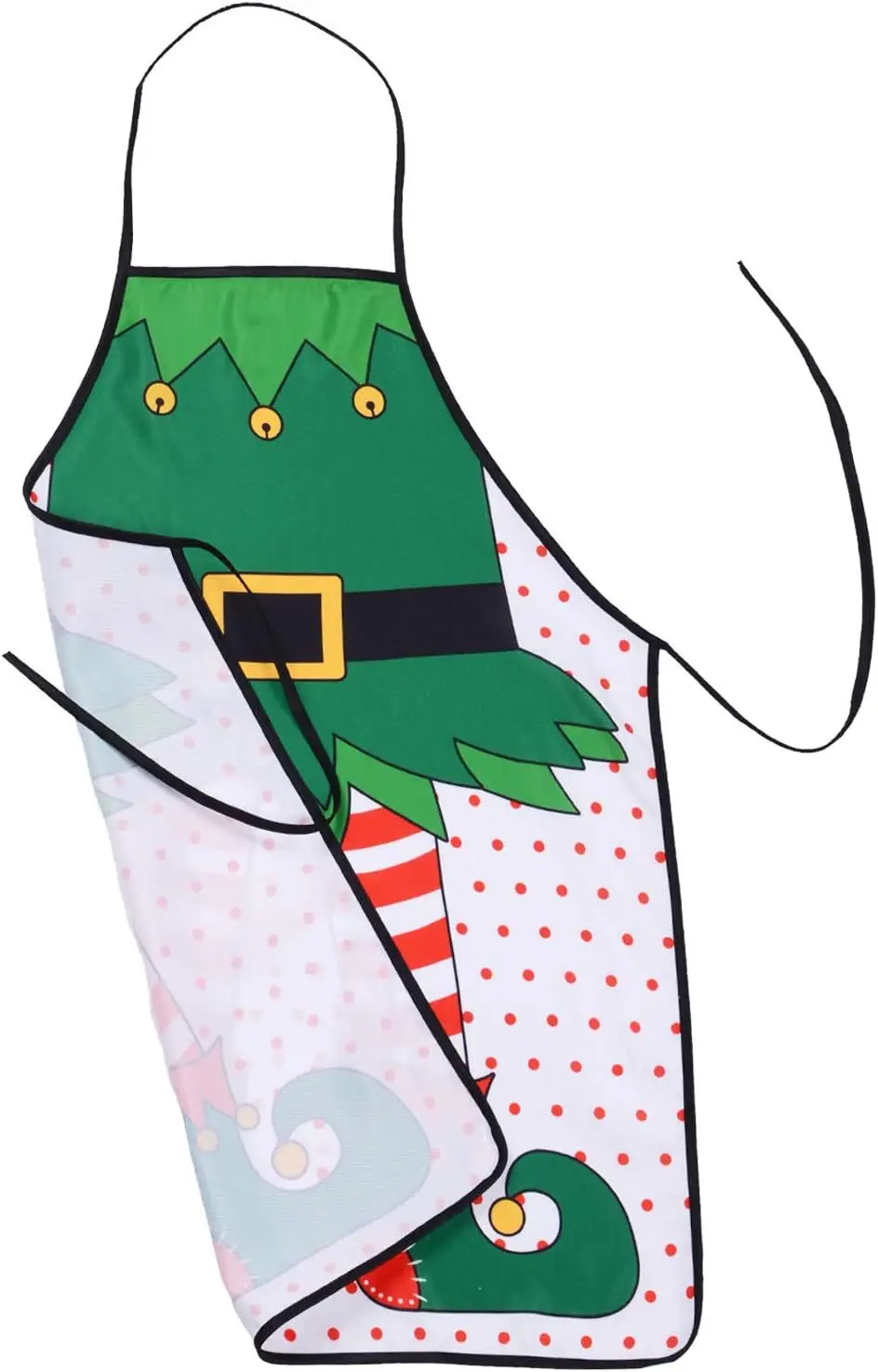 Tablier de noël nouveau style, imperméable et résistant à l'huile, cadeau de noël, tablier décoratif créatif et amusant