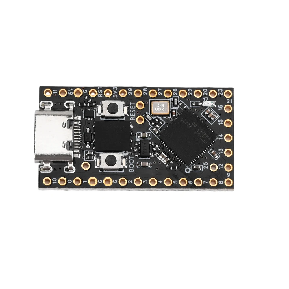 Pro Micro RP2040 Mini Development Board Dual Core Development Board Supports Raspberry Pi Pico, MicroPython 4MB/16MB Type-C