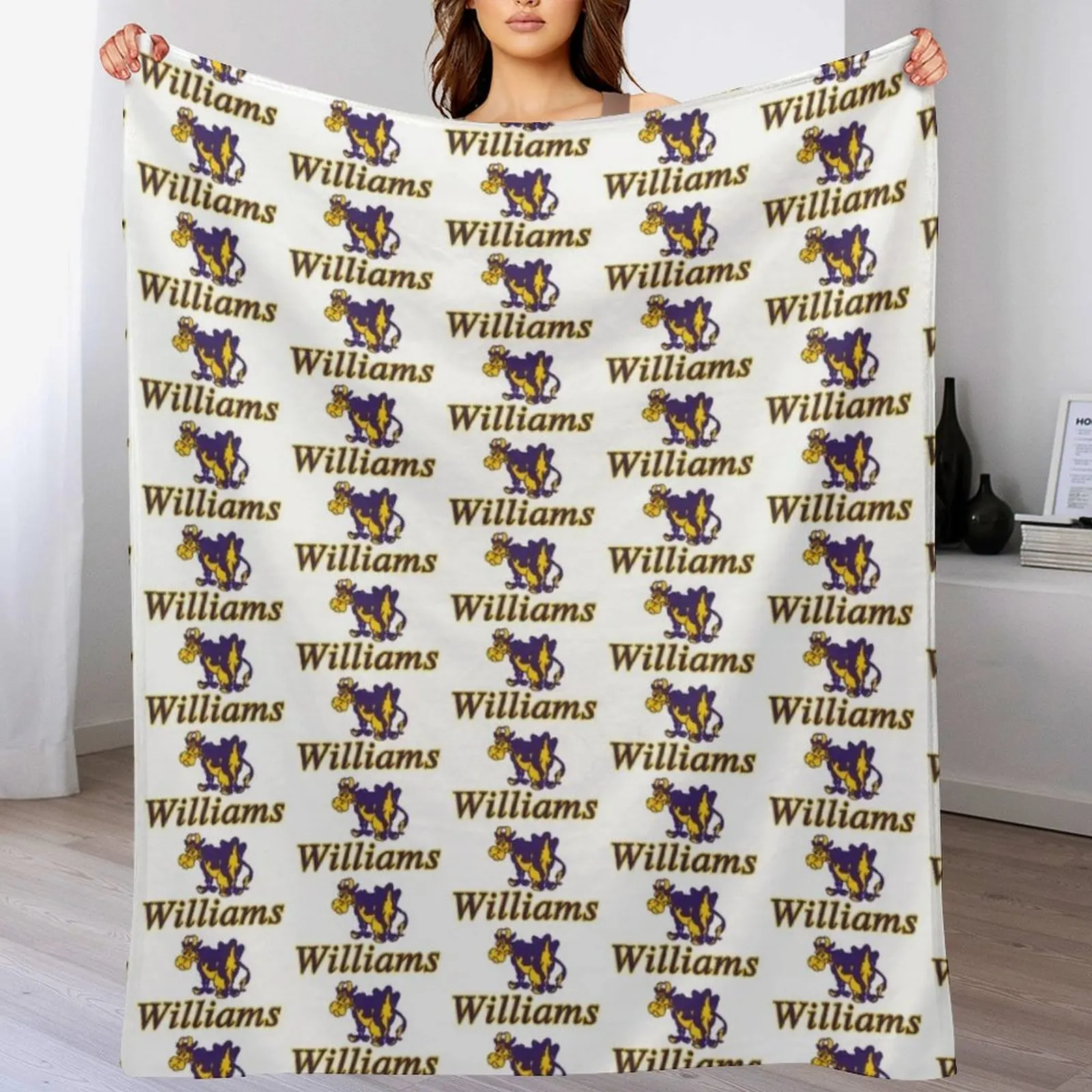 williams college ephelia Throw Blanket cosplay anime Camping Hair Loose Blankets