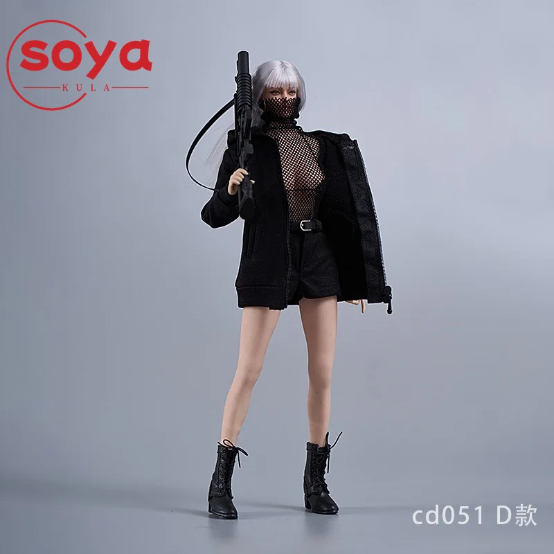 cdtoys cd051 1/6 School Uniform Casual Wear Maid Attire Fashion Sweet Student Sweater Set fit 12-inch Action Figure Body Doll