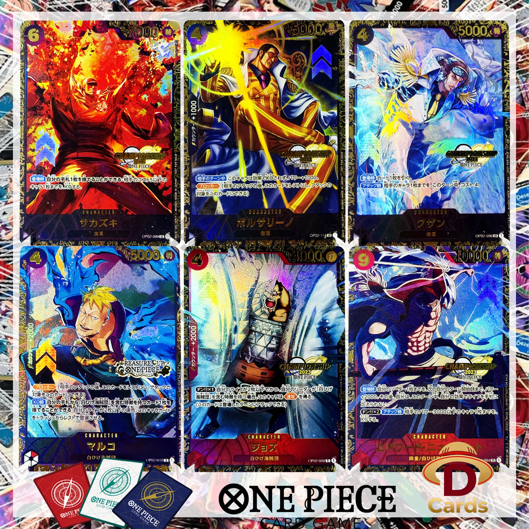 

Коллекционная карта One Piece Game Card: Борсалино/Саказуки/Кузан, Чемпионат ВМФ, промо-карта, аниме-реплика, качественная фольгированная текстура