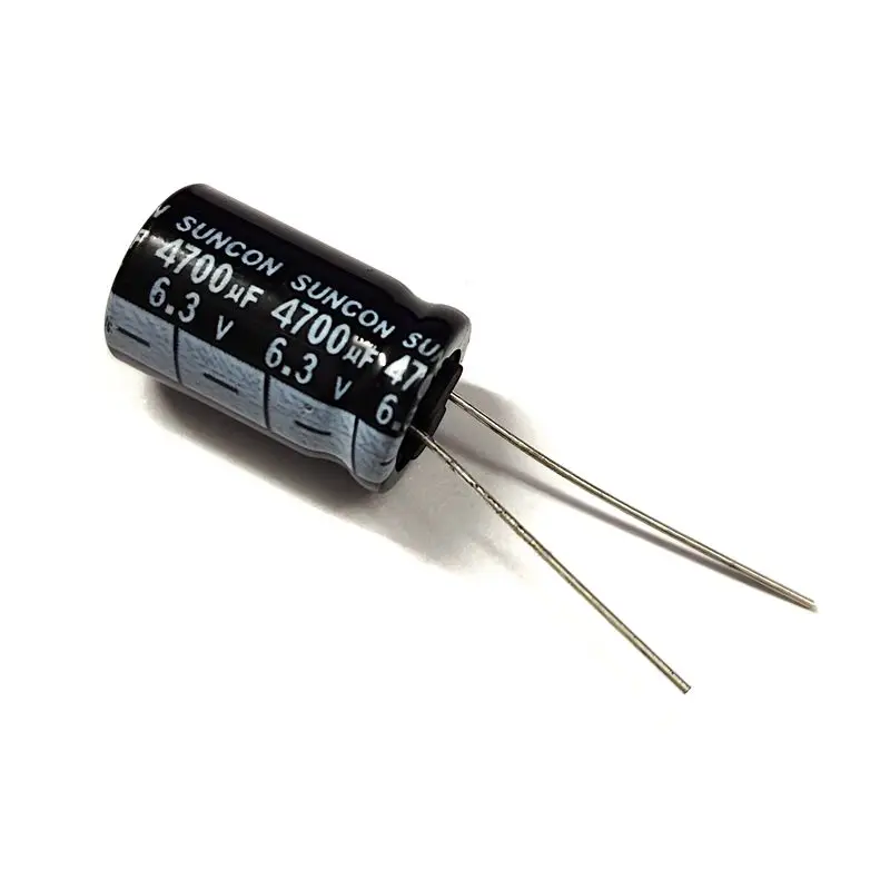 5pcs 4700uF 6.3V 4700MFD 6.3Volt 13*20mm Aluminum Electrolytic Capacitor Radial 4700mf6.3v 4700uf6.3v 6.3v4700mf 6.3v4700uf