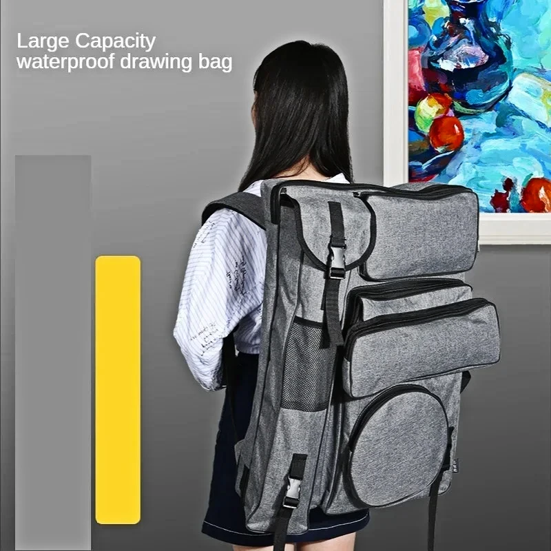 Sketch Art Painting Bag 4k Waterproof Large Capacity Thickened Carrying Bags Home Multifunctional Tool Storage Backpacks