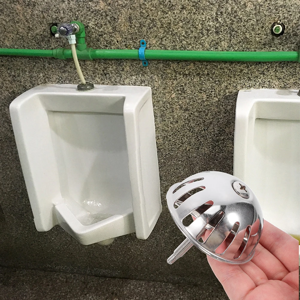 

2 шт., крышка воронки для писсуара из нержавеющей стали, напольная сливная пробка для ванной комнаты, универсальный сетчатый фильтр, защита от запаха