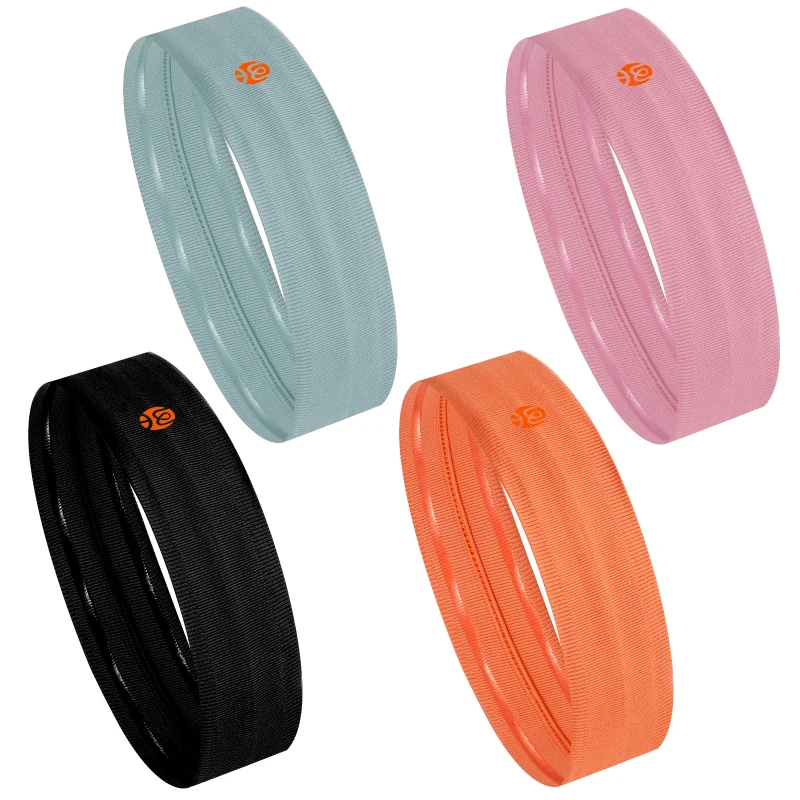 

Breathable Anti Slip Sweat Headband for Cycling Running Yoga Gym Workout Men Women Sports Headwear Sweat Headband Running