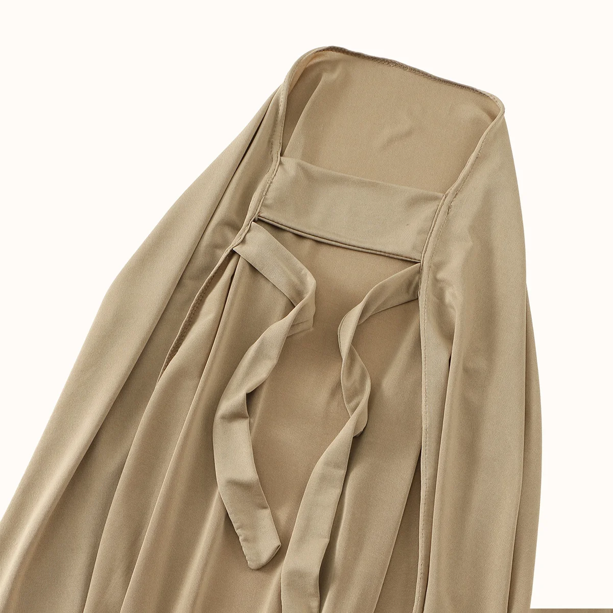 Ramadan New Arrival Fashion Instant Hijab Scarf for Women Solid Tie Back Hijab Ready to Wear Headscarf Head Cover Turban Bandana