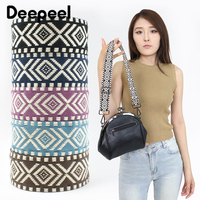 2-10M 38mm Ethnic Cotton Webbing Bag Shoulder Straps 1mm Thick Ribbon Band for Sewing Garment Belt Bias Bindings Accessories