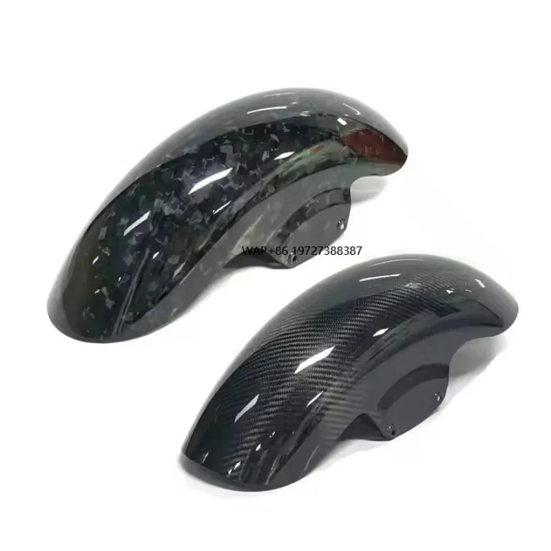 

Real Carbon Fiber Front Mudguard for Touring Models 2009+ Motorcycle Exhaust Carbon Front Fender