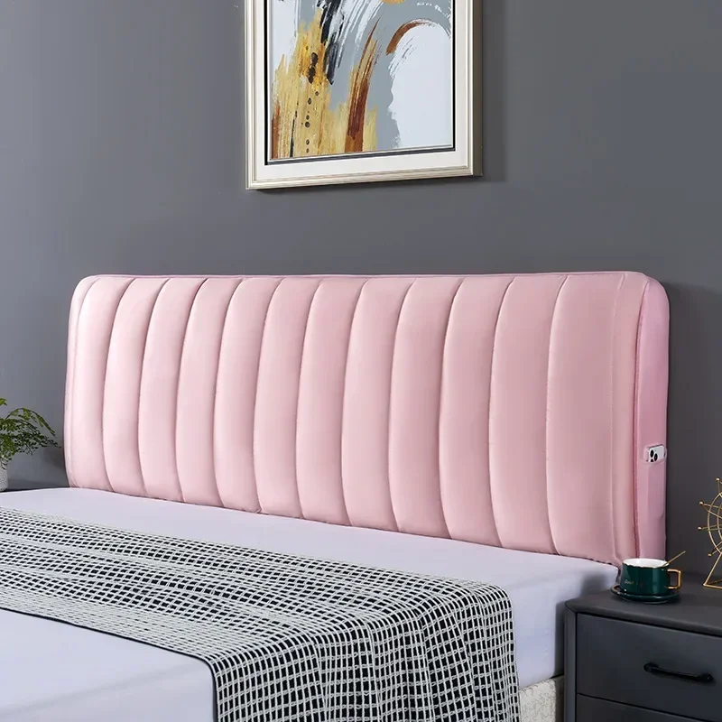 

All-inclusive Soft Velvet Quilted Head Covr Thicken Plush Headboard over Bedside over Solid Bed Back Dust Protector Coer