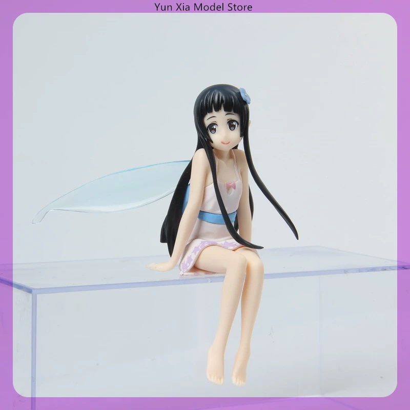 

12cm Sword Art Online Yui Elf Sitting Position Anime Figure Model Statue Boys Collection Desktop Decoration Ornament Toys Gifts