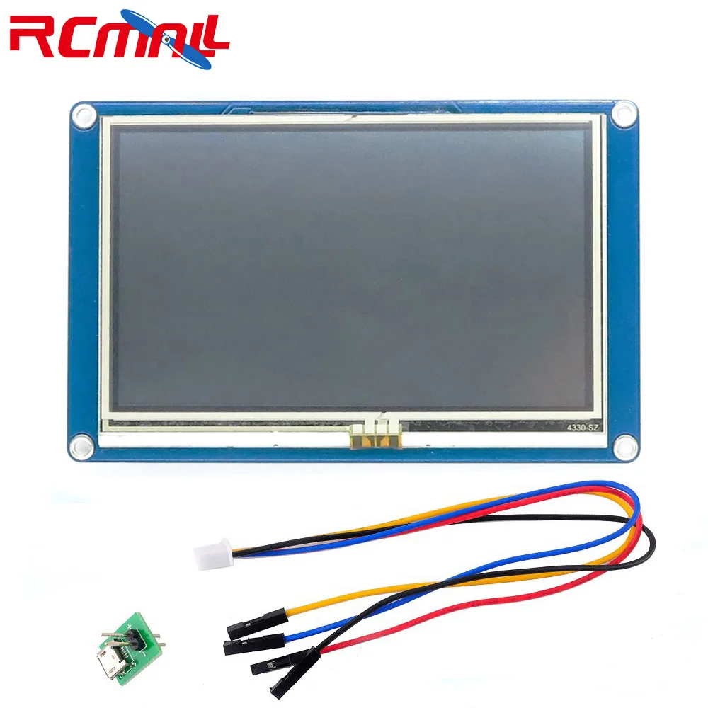 Nextion 5,0-дюймовый интеллектуальный ЖК-модуль HMI Nextion NX8048T050 для Arduino Raspberry Pi ESP8266 Nextion 5,0-дюймовый интеллектуальный ЖК-модуль HMI Nextion NX8048T050 для Arduino Raspberry Pi ESP8266