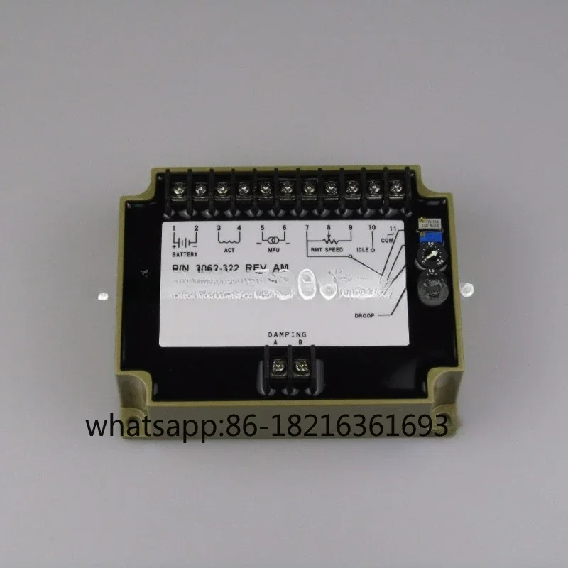 

Generator Engine Speed Controller Governor Control Unit EFC 3062322