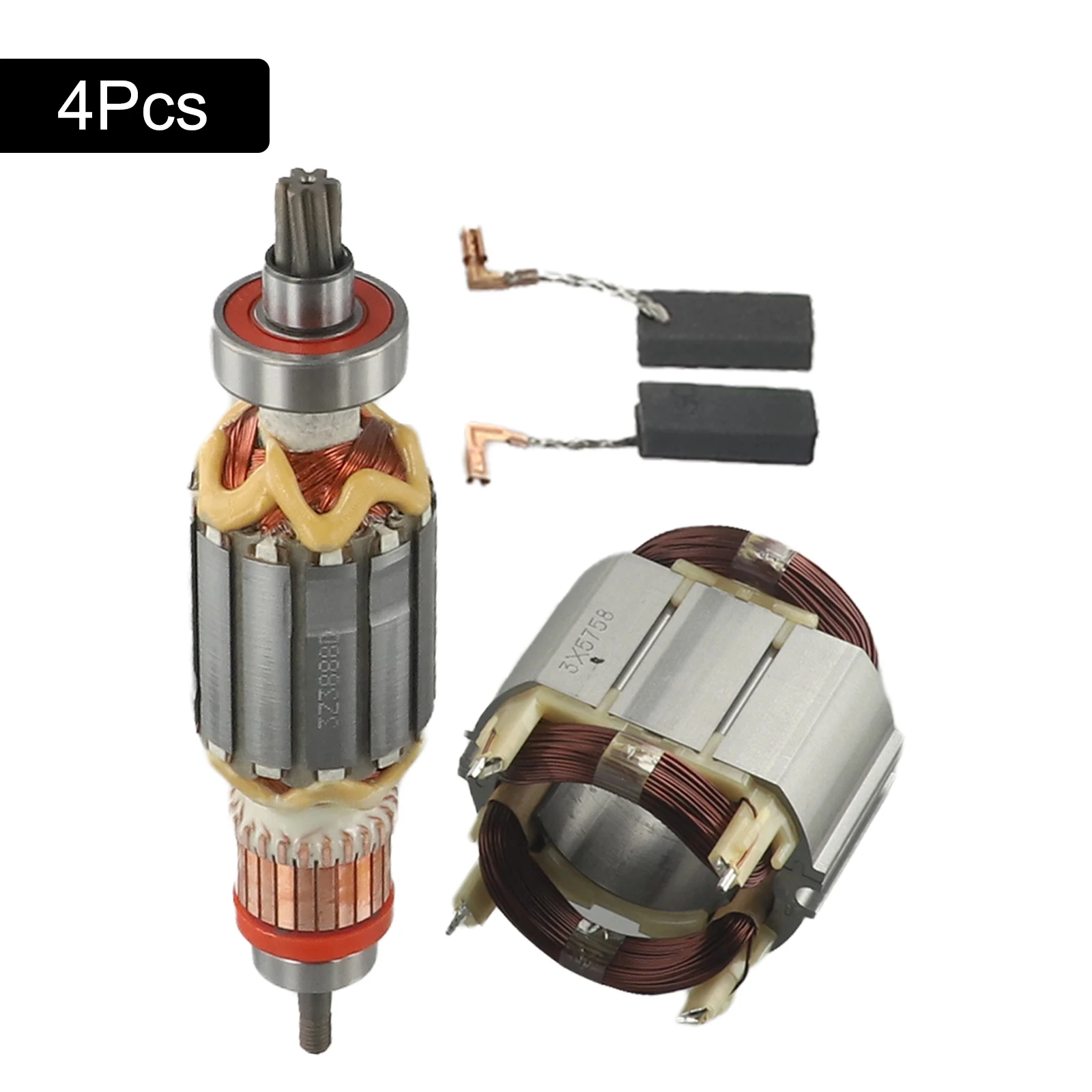 

HR4001C HR4011C For HR4003C Stator And Rotor Set Rotor Kit Carbon Brush 6.5x11x25mm 6257586 High Quality Material