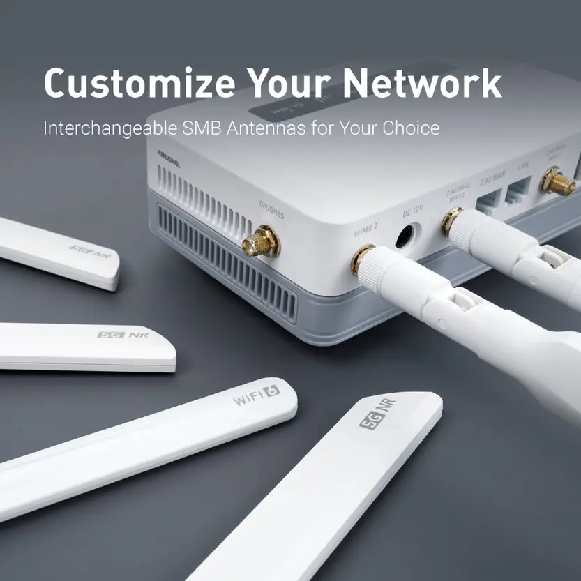 GL.inet Puli AX(GL-XE3000) اتصال VPN عن بعد آمن واي فاي 6 5G راوتر خلوي مع بطارية