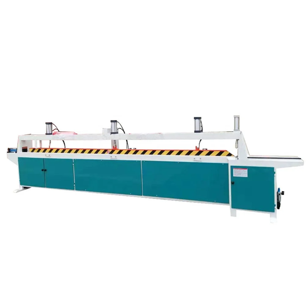 4000mm Semi automatic wood timber block finger joint press woodworking assembler line assembly comb tooth jointing machine