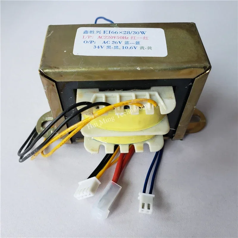 Welding Station Transformer 30W EI Transformer 220V To 26V 34V 10.6V Transformers EI66*28 Hot Air Gun Desoldering 852D+ Terminal