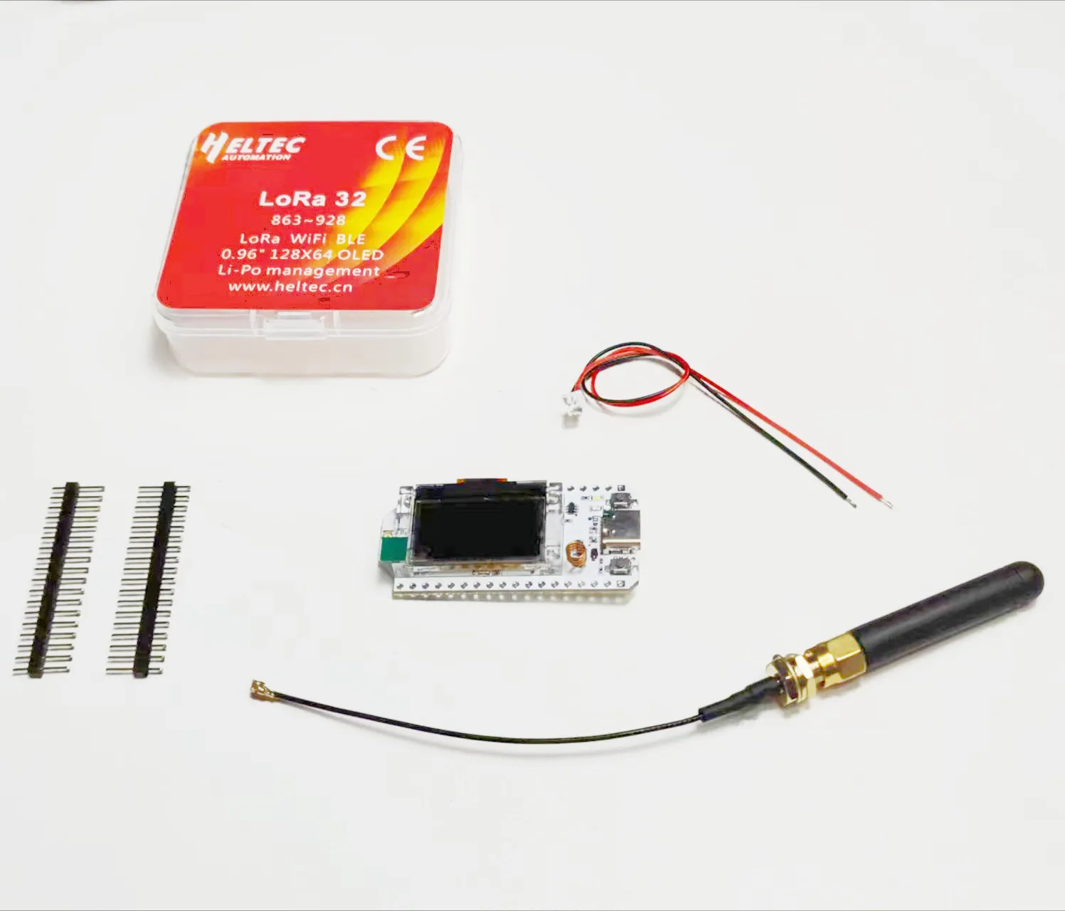 ESP32 LoRa V3 Wireless Stick WiFi BLE - Carte Développement SX1276 OLED 0.49" Type-C
