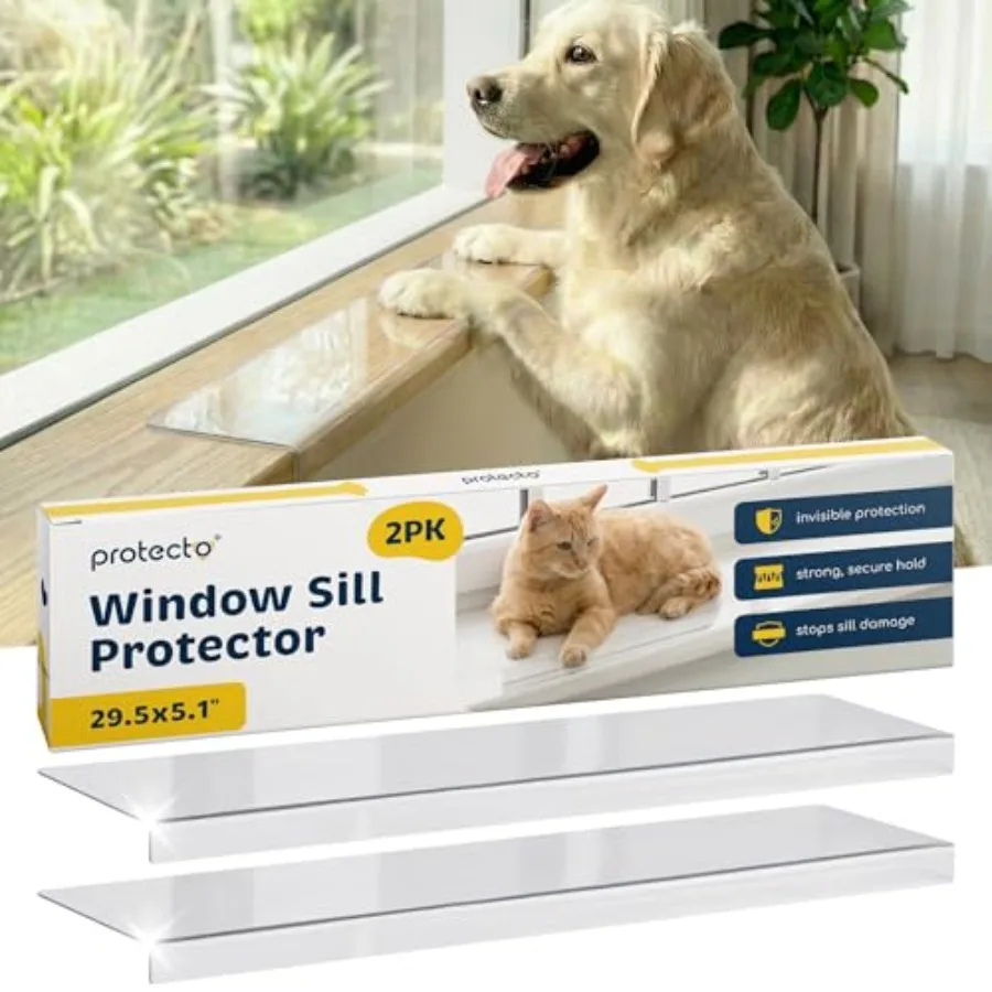 

Window Sill r from Dogs Window Guards from Cats Scratching, Chewing and Clawing Keep Your Sills Smooth and Paws Safe Ultra Stro
