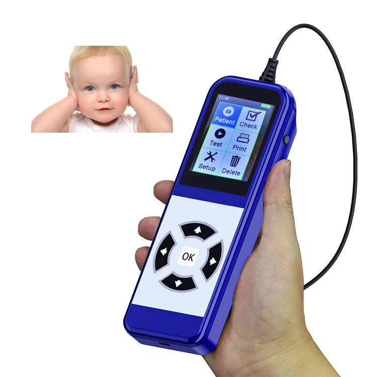 2022 New Arrival Otoacoustic Emission Baby Hear Detector Audiometer for Newborn Baby MSLHS05