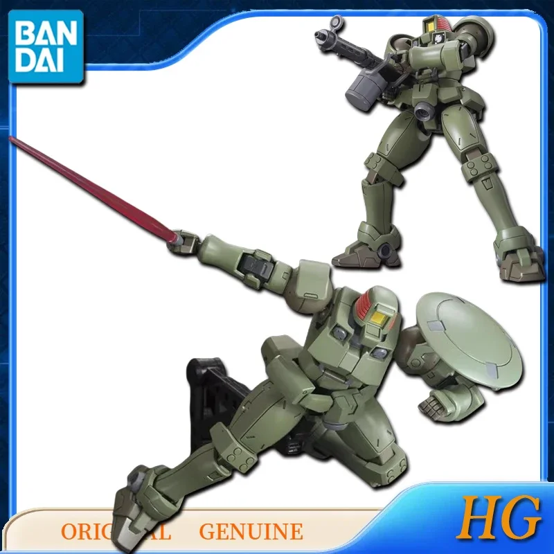 Bandai Original Echte HG GUNDAM OZ-06MS LEO Anime Action-figuren Spielzeug für Jungen Mädchen Kinder Geschenk Sammeln Modell Ornamente