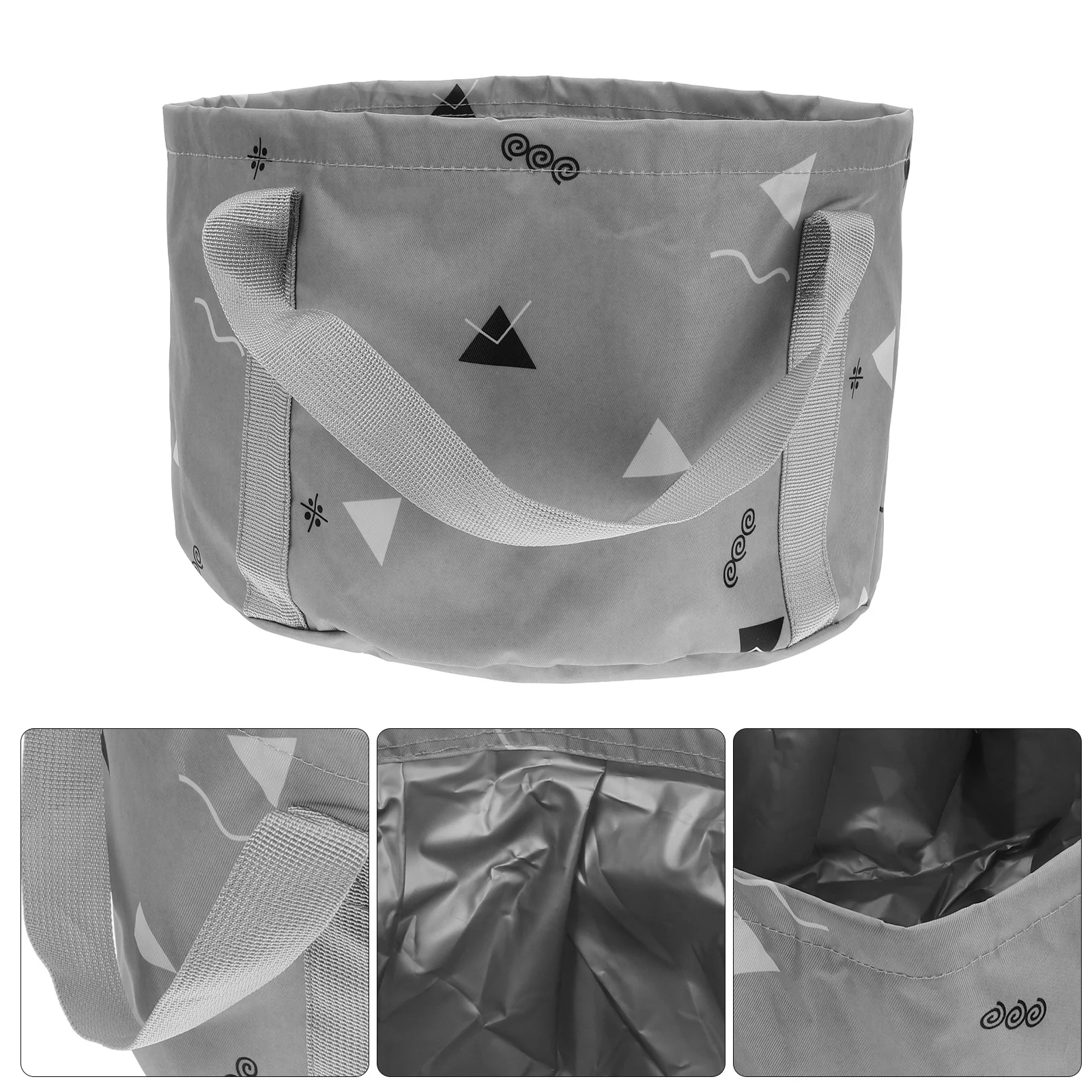 

Bucket Portable Foot Wash Basin Travel Buckets Collapsible Sink Camping Pvc Folding Water
