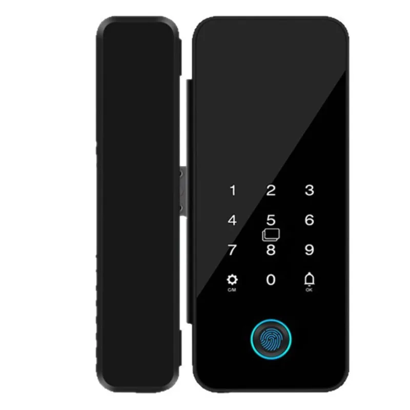 Lock Office Single and Double Doors Framed Frameless Fingerprint Password Smart Lock