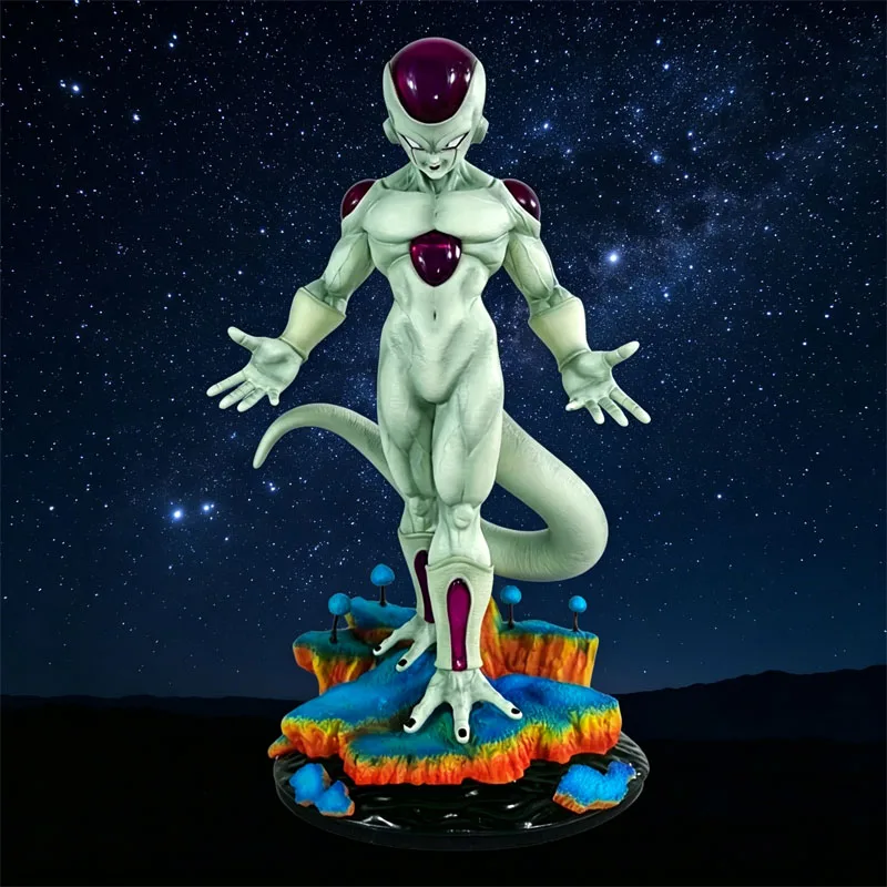 Dragon Ball Z Frieza Vierte Form PVC Actionfigur Anime-Modell Statue Sammlerstück Spielzeug für Fans Geburtstagsgeschenk Heimdekoration Ornament