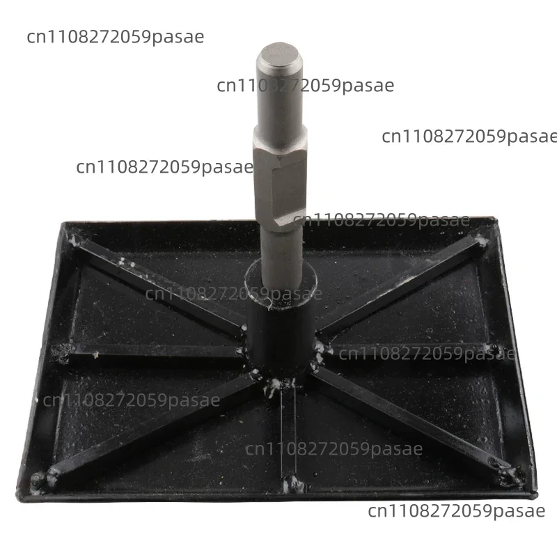 Electric pick to ram earth slab, ground leveler to tamp the foundation, impact rammer to pound the floor slab