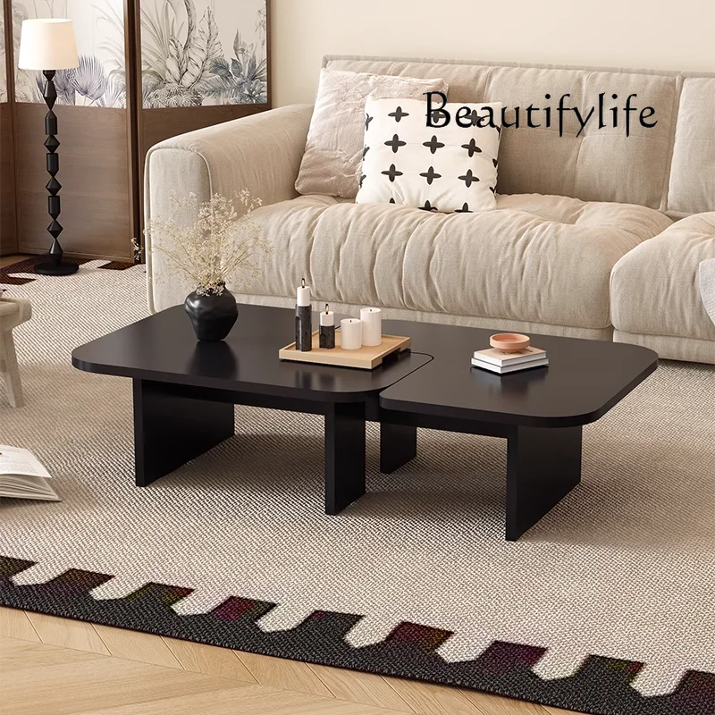 

Unique Lounge Coffee Table Clear Chinese Style Restaurant Simple Large Fashion Side Table Irregular Couchtisch Salon Furniture