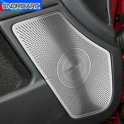 Car Accessories Door Panel Stereo Audio Trim Sound Speaker Cover Sticker For Mercedes Benz CLS W218 CLS260 300 320 350 2012-2017